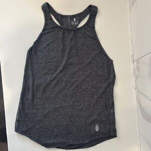 FP Movement by Free People Charcoal Gray Racerback Tank